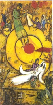contemporain Tableau Peinture - Libération contemporain Marc Chagall